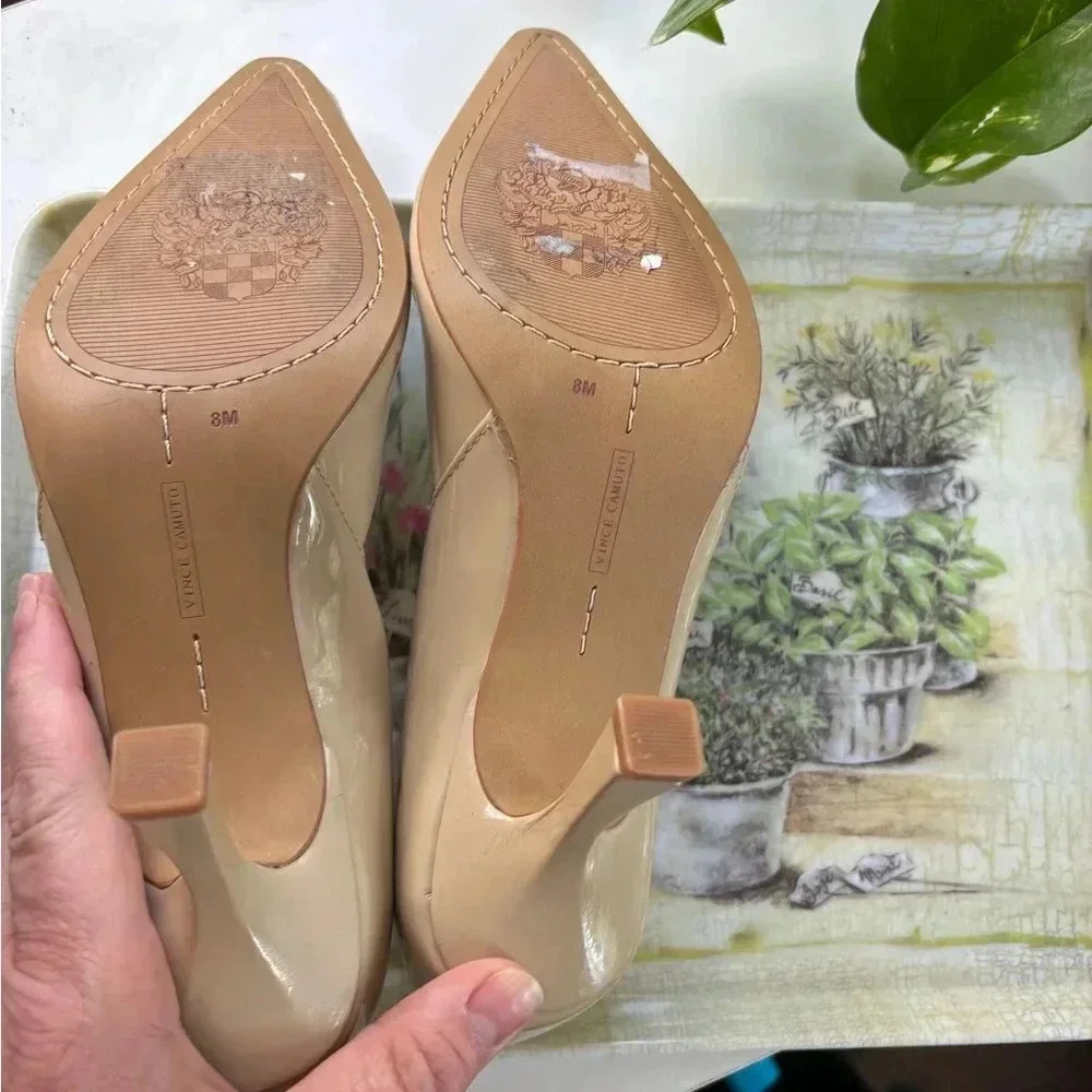 Vince Camuto Tan Pumps 8